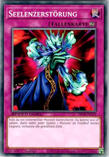 Seelenzerstörung - SBCB-DE125 - Common - 1. Auflage - Deutsch - Yugioh - Speed Duel: Battle City Box - mit RC-Fieldcenter von RC