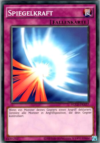 Spiegelkraft - YGLD-DEA37 - Common - Deutsch - Yugioh - Yugi's Legendary Decks - mit RC-Fieldcenter Spiegelkraft - YGLD-DEA37 - Common - Deutsch - Yugioh - Yugi's Legendary Decks - mit RC-Fieldcenter von RC