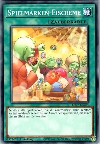 Spielmarken-Eiscreme - LED7-DE054 - Common - 1. Auflage - Deutsch - Yugioh - Legendary Duelists: Rage of Ra - mit RC-Fieldcenter Spielmarken-Eiscreme - LED7-DE054 - Common - 1. Auflage - Deutsch - Yugioh - Legendary Duelists: Rage of Ra - mit RC-Fieldcenter von RC