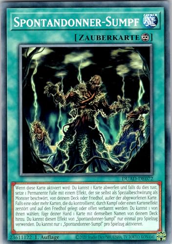 Spontandonner-Sumpf - DUAD-DE072 - Common - 1. Auflage - Deutsch - Yugioh - Duelist's Advance - mit RC-Fieldcenter Spontandonner-Sumpf - DUAD-DE072 - Common - 1. Auflage - Deutsch - Yugioh - Duelist's Advance - mit RC-Fieldcenter von RC