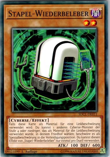Stapel-Wiederbeleber - SDCL-DE011 - Common - 1. Auflage - Deutsch - Yugioh - Structure Deck: Cyberse Link - mit RC-Fieldcenter Stapel-Wiederbeleber - SDCL-DE011 - Common - 1. Auflage - Deutsch - Yugioh - Structure Deck: Cyberse Link - mit RC-Fieldcenter von RC