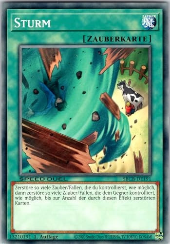 Sturm - SBCB-DE191 - Common - 1. Auflage - Deutsch - Yugioh - Speed Duel: Battle City Box - mit RC-Fieldcenter Sturm - SBCB-DE191 - Common - 1. Auflage - Deutsch - Yugioh - Speed Duel: Battle City Box - mit RC-Fieldcenter von RC