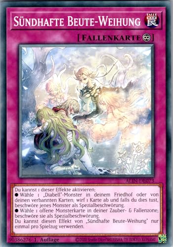 Sündhafte Beute-Weihung - ALIN-DE073 - Common - 1. Auflage - Deutsch - Yugioh - Alliance Insight - mit RC-Fieldcenter Sündhafte Beute-Weihung - ALIN-DE073 - Common - 1. Auflage - Deutsch - Yugioh - Alliance Insight - mit RC-Fieldcenter von RC