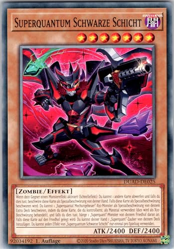 Superquantum Schwarze Schicht - DUAD-DE025 - Common - 1. Auflage - Deutsch - Yugioh - Duelist's Advance - mit RC-Fieldcenter Superquantum Schwarze Schicht - DUAD-DE025 - Common - 1. Auflage - Deutsch - Yugioh - Duelist's Advance - mit RC-Fieldcenter von RC