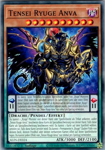 Tensei Ryuge Anva - ALIN-DE024 - Common - 1. Auflage - Deutsch - Yugioh - Alliance Insight - mit RC-Fieldcenter Tensei Ryuge Anva - ALIN-DE024 - Common - 1. Auflage - Deutsch - Yugioh - Alliance Insight - mit RC-Fieldcenter von RC