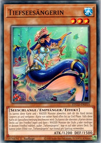 Tiefseesängerin - ETCO-DE015 - Common - 1. Auflage - Deutsch - Yugioh - Eternity Code - mit RC-Fieldcenter Tiefseesängerin - ETCO-DE015 - Common - 1. Auflage - Deutsch - Yugioh - Eternity Code - mit RC-Fieldcenter von RC