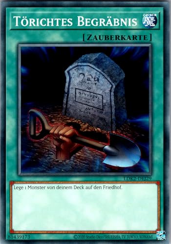 Törichtes Begräbnis - LDK2-DEJ29 - Common - Deutsch - Legendary Decks II - mit RC-Fieldcenter Törichtes Begräbnis - LDK2-DEJ29 - Common - Deutsch - Legendary Decks II - mit RC-Fieldcenter von RC