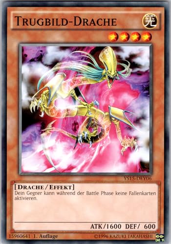 Trugbild-Drache - YS15-DEY06 - Common - 1. Auflage - Deutsch - Yugioh - 2-Player Starter Deck: Yuya & Declan - mit RC-Fieldcenter Trugbild-Drache - YS15-DEY06 - Common - 1. Auflage - Deutsch - Yugioh - 2-Player Starter Deck: Yuya & Declan - mit RC-Fieldcenter von RC