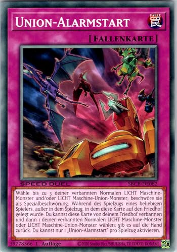 Union-Alarmstart - SBCB-DE082 - Common - 1. Auflage - Deutsch - Yugioh - Speed Duel: Battle City Box - mit RC-Fieldcenter Union-Alarmstart - SBCB-DE082 - Common - 1. Auflage - Deutsch - Yugioh - Speed Duel: Battle City Box - mit RC-Fieldcenter von RC