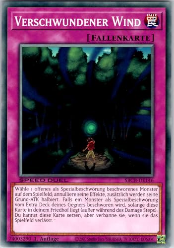 Verschwundener Wind - SBCB-DE146 - Common - 1. Auflage - Deutsch - Yugioh - Speed Duel: Battle City Box - mit RC-Fieldcenter Verschwundener Wind - SBCB-DE146 - Common - 1. Auflage - Deutsch - Yugioh - Speed Duel: Battle City Box - mit RC-Fieldcenter von RC