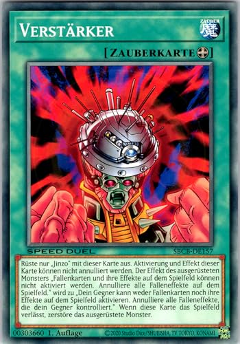 Verstärker - SBCB-DE157 - Common - 1. Auflage - Deutsch - Yugioh - Speed Duel: Battle City Box - mit RC-Fieldcenter Verstärker - SBCB-DE157 - Common - 1. Auflage - Deutsch - Yugioh - Speed Duel: Battle City Box - mit RC-Fieldcenter von RC