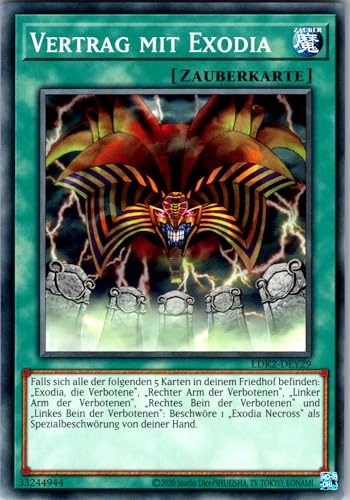 Vertrag mit Exodia - LDK2-DEY29 - Common - Deutsch - Legendary Decks II - mit RC-Fieldcenter Vertrag mit Exodia - LDK2-DEY29 - Common - Deutsch - Legendary Decks II - mit RC-Fieldcenter von RC