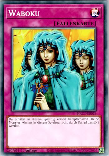 Waboku - HAC1-DE026 - Common - 1. Auflage - Deutsch - Yugioh - Hidden Arsenal: Chapter 1 - mit RC-Fieldcenter Waboku - HAC1-DE026 - Common - 1. Auflage - Deutsch - Yugioh - Hidden Arsenal: Chapter 1 - mit RC-Fieldcenter von RC