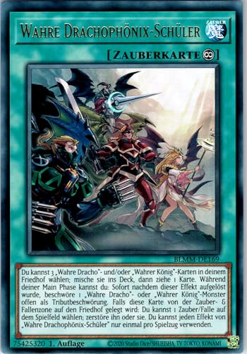 Wahre Drachophönix-Schüler - BLMM-DE169 - Ultra Rare - 1. Auflage - Deutsch - Yugioh - Battles of Legend: Monster Mayhem - mit RC-Fieldcenter Wahre Drachophönix-Schüler - BLMM-DE169 - Ultra Rare - 1. Auflage - Deutsch - Yugioh - Battles of Legend: Monster Mayhem - mit RC-Fieldcenter von RC