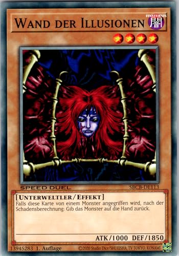 Wand der Illusionen - SBCB-DE113 - Common - 1. Auflage - Deutsch - Yugioh - Speed Duel: Battle City Box - mit RC-Fieldcenter Wand der Illusionen - SBCB-DE113 - Common - 1. Auflage - Deutsch - Yugioh - Speed Duel: Battle City Box - mit RC-Fieldcenter von RC