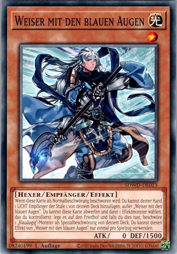 Weiser mit den blauen Augen - SDWD-DE013 - Common - 1. Auflage - Deutsch - Yugioh - Structure Deck: Blue-Eyes White Destiny - mit RC-Fieldcenter Weiser mit den blauen Augen - SDWD-DE013 - Common - 1. Auflage - Deutsch - Yugioh - Structure Deck: Blue-Eyes White Destiny - mit RC-Fieldcenter von RC