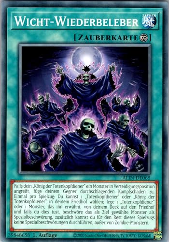 Wicht-Wiederbeleber - ALIN-DE065 - Common - 1. Auflage - Deutsch - Yugioh - Alliance Insight - mit RC-Fieldcenter Wicht-Wiederbeleber - ALIN-DE065 - Common - 1. Auflage - Deutsch - Yugioh - Alliance Insight - mit RC-Fieldcenter von RC