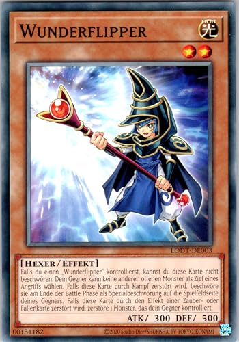 Wunderflipper - LODT-DE003 - Common - Deutsch - Yugioh - Light of Destruction - mit RC-Fieldcenter von RC