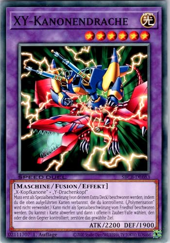 XY-Kanonendrache - SBCB-DE083 - Common - 1. Auflage - Deutsch - Yugioh - Speed Duel: Battle City Box - mit RC-Fieldcenter XY-Kanonendrache - SBCB-DE083 - Common - 1. Auflage - Deutsch - Yugioh - Speed Duel: Battle City Box - mit RC-Fieldcenter von RC