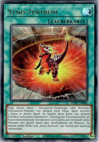 Xeno-Zentrum - WISU-DE006 - Ultra Rare - 1. Auflage - Deutsch - Yugioh - Wild Survivors - mit RC-Fieldcenter von RC