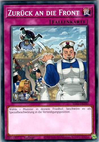 Zurück an die Front - STAS-DE040 - Common - 1. Auflage - Deutsch - Yugioh - 2-Player Starter Set - mit RC-Fieldcenter von RC