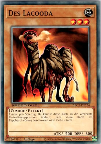 des Lacooda - SBCB-DE154 - Common - 1. Auflage - Deutsch - Yugioh - Speed Duel: Battle City Box - mit RC-Fieldcenter des Lacooda - SBCB-DE154 - Common - 1. Auflage - Deutsch - Yugioh - Speed Duel: Battle City Box - mit RC-Fieldcenter von RC