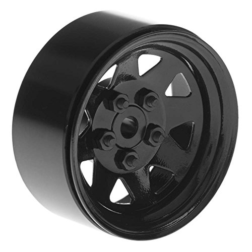 5 Lug Wagon 1.9 Single Steel Stamped Beadlock Wheel (Black) von RC4WD