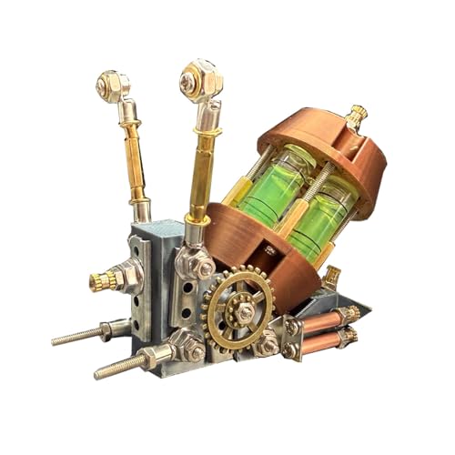 3D Metall Mechanische Schnecke Puzzles Biomechanische Insektenmontage Modell Kreative Desktop Display für Kunstbegeisterte (104 Teile) von RCARTOYRTR