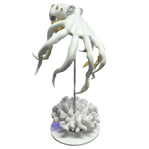 3D Metall Ozean Tier Modellbausatz Octopus Bionic Metal Steampunk Mechanisches Modell, Heim- oder Bürodekor & kreatives Sammlerstück Spielzeug Geschenk (Fertige Version) von RCARTOYRTR