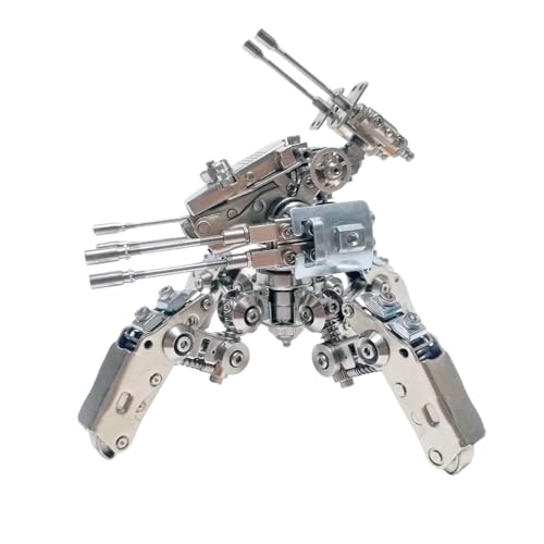 3D-Metall-Puzzles, 3D-Metall-Puzzle, mechanisches Quadruped Mecha-Modellbausatz, kreatives Sammlerstück-Display & Geschenke für Carft-Enthusiasten (410 Teile) von RCARTOYRTR