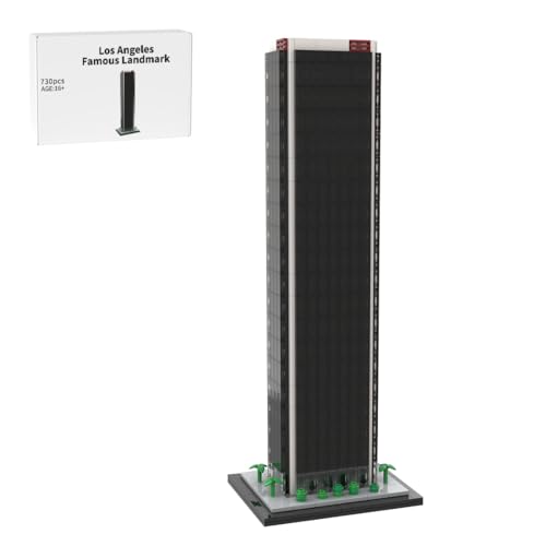 MOC-231911 1:800 Architektur Los Angeles Skylines Baukasten, Weltberühmtes Wahrzeichen Gebäude Haus Klemmbausteine, Home und Büro-Deko & Home und Büro-Deko für Erwachsene - 730 Stück MOC-231911 1:800 Architektur Los Angeles Skylines Baukasten, Weltberühmtes Wahrzeichen Gebäude Haus Klemmbausteine, Home und Büro-Deko & Home und Büro-Deko für Erwachsene - 730 Stück von RCARTOYRTR