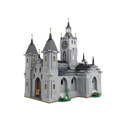 Mittelalterliche Kirche Baukasten, 1445 Teile Kathedrale Gebäude Bausteine, Historische Architektur Modell, Home und Büro-Deko & Modular Building Geschenk für Erwachsene Mittelalterliche Kirche Baukasten, 1445 Teile Kathedrale Gebäude Bausteine, Historische Architektur Modell, Home und Büro-Deko & Modular Building Geschenk für Erwachsene von RCARTOYRTR