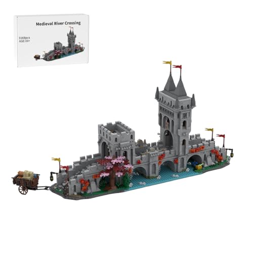 Mittelalterliches Dorf Modellbausatz, Architektur Haus Klemmbausteine Entworfen von Mikey_Brickalloti, Home und Büro-Deko & Modular Building Geschenk für Erwachsene Mittelalterliches Dorf Modellbausatz, Architektur Haus Klemmbausteine Entworfen von Mikey_Brickalloti, Home und Büro-Deko & Modular Building Geschenk für Erwachsene von RCARTOYRTR