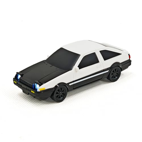 RCARTOYRTR 1:43 Auto Mini RC Drift Car with Gyro 2.4G Sport Racing Car Modell Drifting Tires Vehicle für Erwachsene von RCARTOYRTR