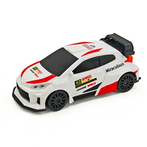 RCARTOYRTR 1:43 Auto Mini RC Drift Car with Gyro 2.4G Sport Racing Car Modell Drifting Tires Vehicle für Erwachsene von RCARTOYRTR