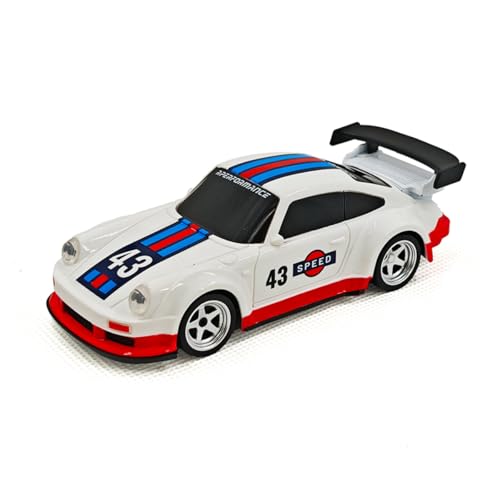RCARTOYRTR 1:43 Auto Mini RC Drift Car with Gyro 2.4G Sport Racing Car Modell Drifting Tires Vehicle für Erwachsene von RCARTOYRTR