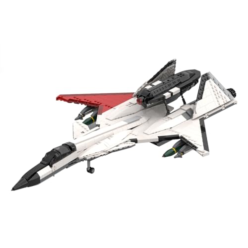 RCARTOYRTR ADFX-02 Kampfjet Flugzeug Klemmbausteine, Taktischen Jagdflugzeugs Bauklötze Entworfen von Darth_Revan04, Modular Building Geschenk für Erwachsene - 1423 Stück RCARTOYRTR ADFX-02 Kampfjet Flugzeug Klemmbausteine, Taktischen Jagdflugzeugs Bauklötze Entworfen von Darth_Revan04, Modular Building Geschenk für Erwachsene - 1423 Stück von RCARTOYRTR