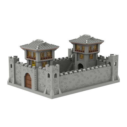 RCARTOYRTR Altes Festung Klemmbausteine, 4750-Teile Burg Baukasten mit Doppelt Wachturm, Historische Architecture Bausatz, Home und Büro-Deko & Modular Building Geschenk für Erwachsene RCARTOYRTR Altes Festung Klemmbausteine, 4750-Teile Burg Baukasten mit Doppelt Wachturm, Historische Architecture Bausatz, Home und Büro-Deko & Modular Building Geschenk für Erwachsene von RCARTOYRTR