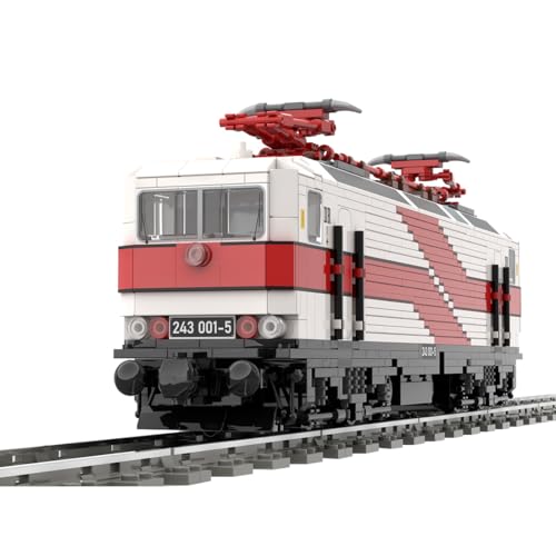 RCARTOYRTR BR212 Greman Elektrische Lokomotive Klemmbausteine, Zug Bausteine mit Eisenbahn Schienen Entworfen von NeoSephiroth, Eisenbahn-Spielzeug und Geschenk für Erwachsene - 1340 Telie RCARTOYRTR BR212 Greman Elektrische Lokomotive Klemmbausteine, Zug Bausteine mit Eisenbahn Schienen Entworfen von NeoSephiroth, Eisenbahn-Spielzeug und Geschenk für Erwachsene - 1340 Telie von RCARTOYRTR