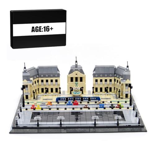 RCARTOYRTR Bordeaux Wasserspiegel Pool Klemmbausteine, 1533 Teile Straßenszene Architektur Modellbausatz, Modular Building Geschenk und Spielzeug für Erwachsene RCARTOYRTR Bordeaux Wasserspiegel Pool Klemmbausteine, 1533 Teile Straßenszene Architektur Modellbausatz, Modular Building Geschenk und Spielzeug für Erwachsene von RCARTOYRTR