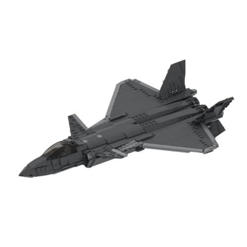 RCARTOYRTR Chengdu J-20 Kampfjet Flugzeug Klemmbausteine, Taktischen Jagdflugzeugs Bauklötze, Modular Building Geschenk für Erwachsene - 896 Stück MOC-141153 RCARTOYRTR Chengdu J-20 Kampfjet Flugzeug Klemmbausteine, Taktischen Jagdflugzeugs Bauklötze, Modular Building Geschenk für Erwachsene - 896 Stück MOC-141153 von RCARTOYRTR