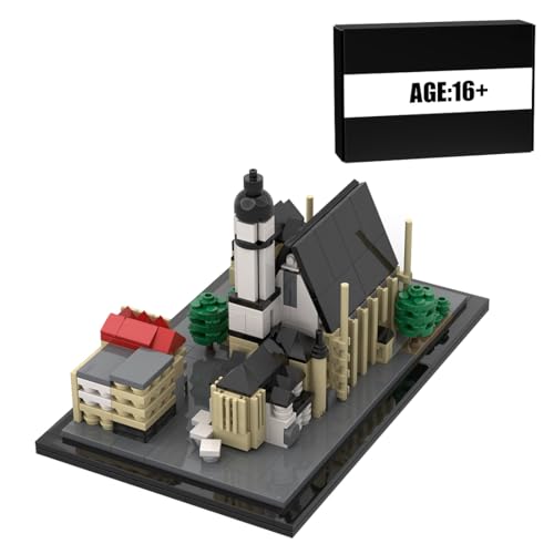 RCARTOYRTR Deutschland Leipzig St. Thomas Cathedrale Klemmbausteine, Straßenszene Architektur Modellbausatz, Modular Building Geschenk und Spielzeug für Erwachsene - 668 Teile RCARTOYRTR Deutschland Leipzig St. Thomas Cathedrale Klemmbausteine, Straßenszene Architektur Modellbausatz, Modular Building Geschenk und Spielzeug für Erwachsene - 668 Teile von RCARTOYRTR