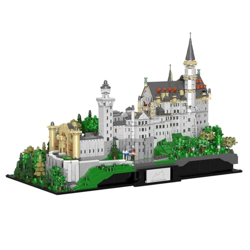 RCARTOYRTR Deutschland Schloss Neuschwanstein Klemmbausteinen, 1:30 Weltarchitektur-Modellbaukasten, Geschenk und Spielzeug für Erwachsene - 6786 Teile RCARTOYRTR Deutschland Schloss Neuschwanstein Klemmbausteinen, 1:30 Weltarchitektur-Modellbaukasten, Geschenk und Spielzeug für Erwachsene - 6786 Teile von RCARTOYRTR