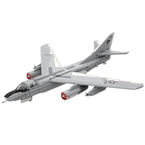 RCARTOYRTR EA-3B SkyWarrior Taktischen Bomber Klemmbausteine, 1:35 Bomber Kampfjet Bauklötze, Modular Building Geschenk für Erwachsene - 2092 Stück MOC-151490 RCARTOYRTR EA-3B SkyWarrior Taktischen Bomber Klemmbausteine, 1:35 Bomber Kampfjet Bauklötze, Modular Building Geschenk für Erwachsene - 2092 Stück MOC-151490 von RCARTOYRTR