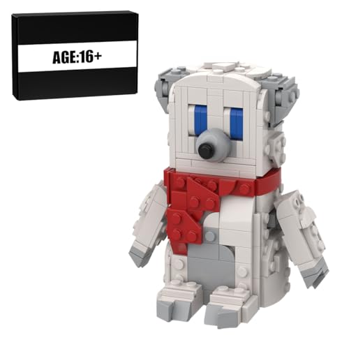 RCARTOYRTR Eisbär Bausteine Set, Pädagogisches Baukasten Tier-Spielzeug, Bauset mit Tieren, Baustein-Konstruktionsspielzeug und Geschenk für Erwachsene - 321 Teile RCARTOYRTR Eisbär Bausteine Set, Pädagogisches Baukasten Tier-Spielzeug, Bauset mit Tieren, Baustein-Konstruktionsspielzeug und Geschenk für Erwachsene - 321 Teile von RCARTOYRTR