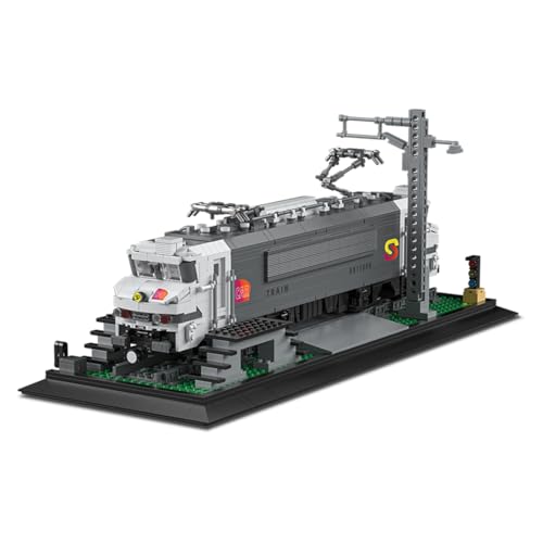 RCARTOYRTR Französisch BR-101 Elektrische Lokomotive Klemmbausteine, Zug Bausteine mit Eisenbahn Schienen, Eisenbahn-Spielzeug und Geschenk für Erwachsene - 2053 Telie RCARTOYRTR Französisch BR-101 Elektrische Lokomotive Klemmbausteine, Zug Bausteine mit Eisenbahn Schienen, Eisenbahn-Spielzeug und Geschenk für Erwachsene - 2053 Telie von RCARTOYRTR