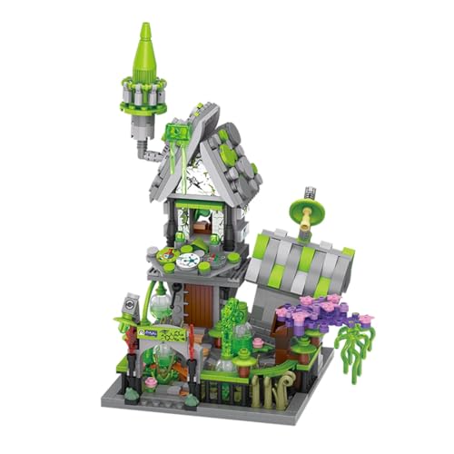 RCARTOYRTR Halloween Monsterhaus Klemmbausteine, 758 Stück DIY Spukhaus Gebäude Bausteine, Modellbausatz zum Sammeln für Erwachsene & Home und Büro-Deko RCARTOYRTR Halloween Monsterhaus Klemmbausteine, 758 Stück DIY Spukhaus Gebäude Bausteine, Modellbausatz zum Sammeln für Erwachsene & Home und Büro-Deko von RCARTOYRTR
