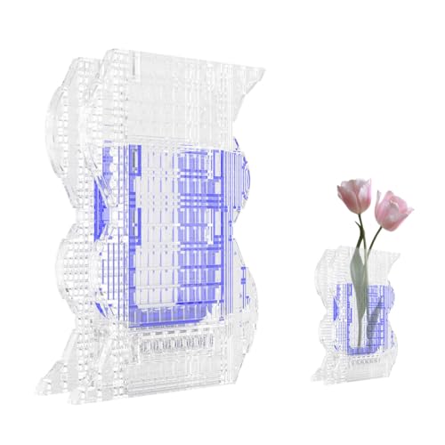 RCARTOYRTR Kristall Vase Bausteine für Botanicals Lotusblumen, 216 Teile Vasen for Blumenstrauß, Kreatives Bauset für Erwachsene, DIY Botanik-Kollektion Hausdeko Geschenk RCARTOYRTR Kristall Vase Bausteine für Botanicals Lotusblumen, 216 Teile Vasen for Blumenstrauß, Kreatives Bauset für Erwachsene, DIY Botanik-Kollektion Hausdeko Geschenk von RCARTOYRTR