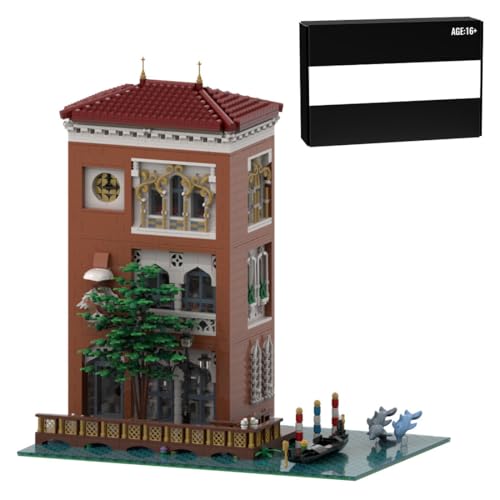 RCARTOYRTR Kunstgalerie in Venedig Modell Klemmbausteine, 4242 Teile Venedig Architecture Baukasten, Home und Büro-Deko&Modular Building Geschenk und Spielzeug für Erwachsene RCARTOYRTR Kunstgalerie in Venedig Modell Klemmbausteine, 4242 Teile Venedig Architecture Baukasten, Home und Büro-Deko&Modular Building Geschenk und Spielzeug für Erwachsene von RCARTOYRTR