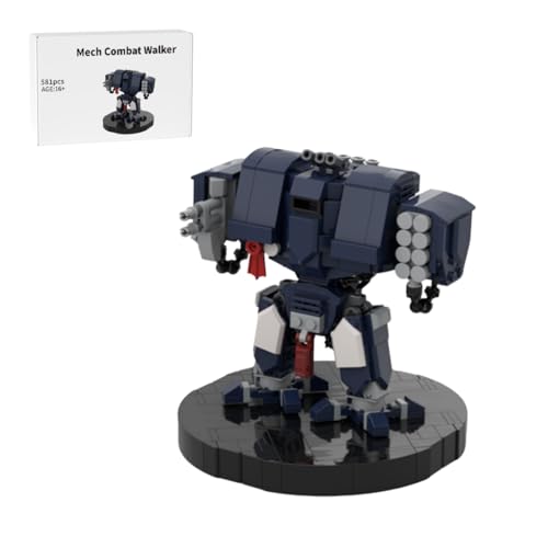 RCARTOYRTR Mech Bausatz, 581 Teile Mech Warrior Bausteine, Kreative Geschenke und Spielzeug für Erwachsene und Teens RCARTOYRTR Mech Bausatz, 581 Teile Mech Warrior Bausteine, Kreative Geschenke und Spielzeug für Erwachsene und Teens von RCARTOYRTR